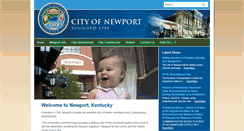 Desktop Screenshot of newportky.gov
